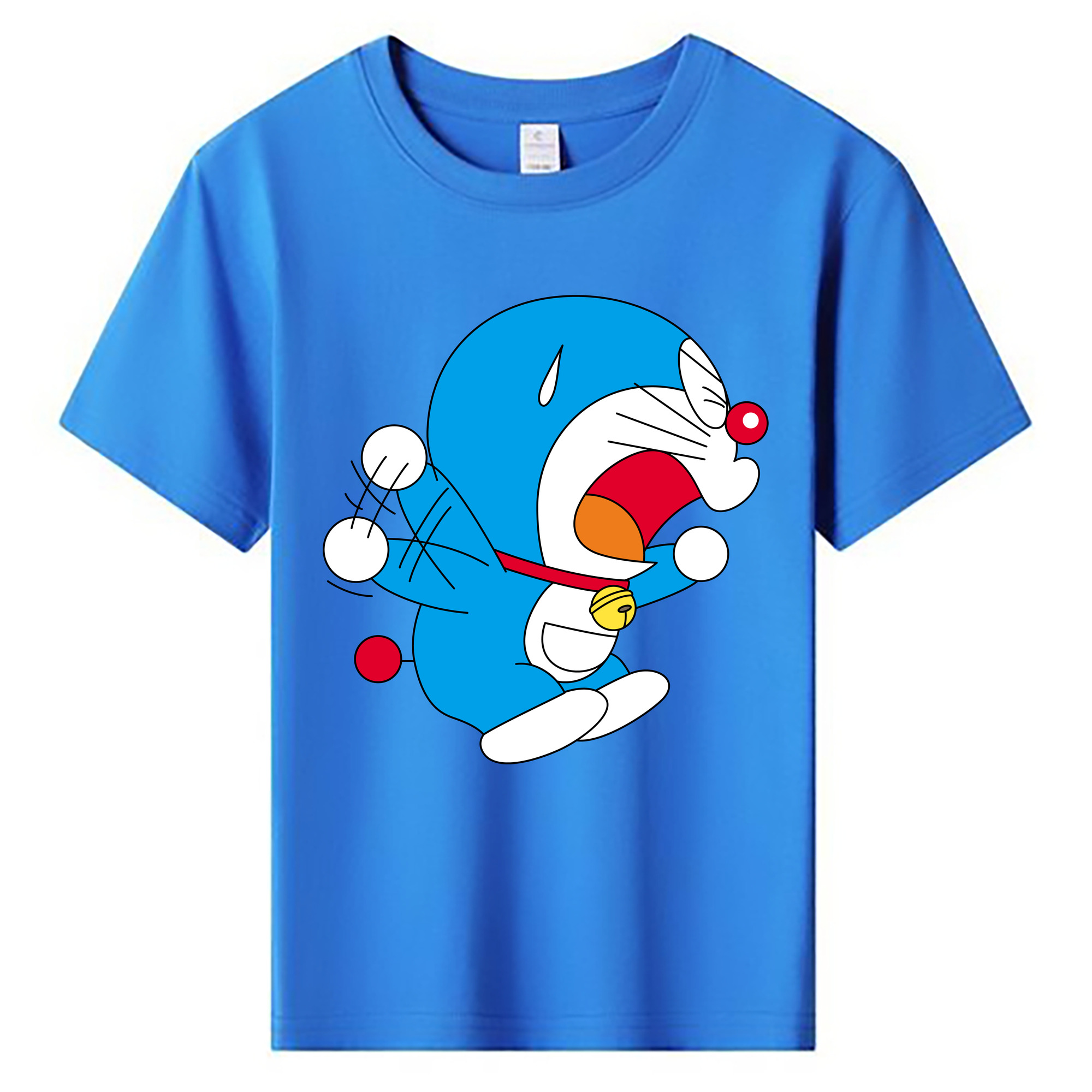 （画像用） ドラえもん Doraemon 綿100％キッズTシャツ（フロントプリント）